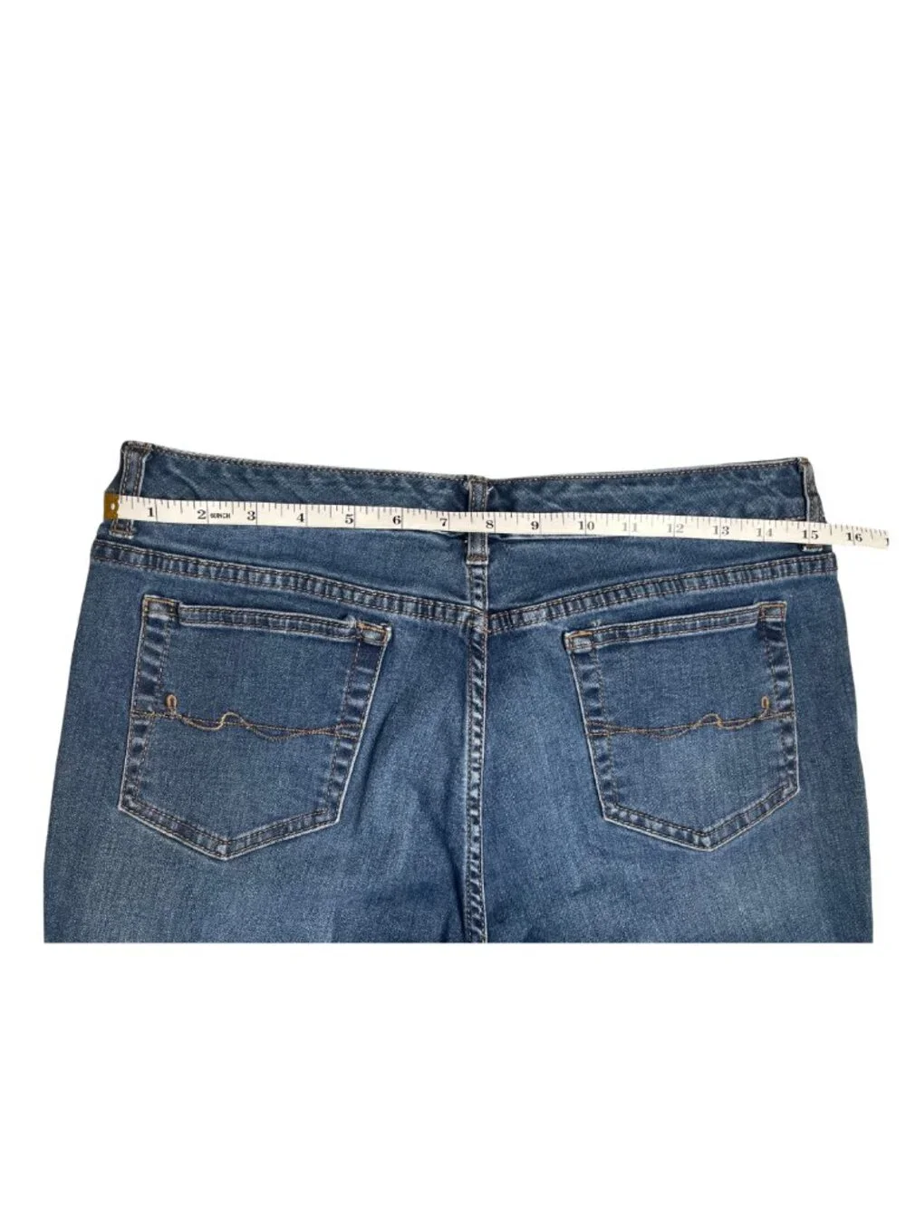 St. John's Bay Medium Wash Bootcut Jeans Petite 12P